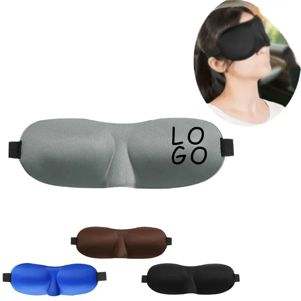3D Contoured Blackout Eye Mask