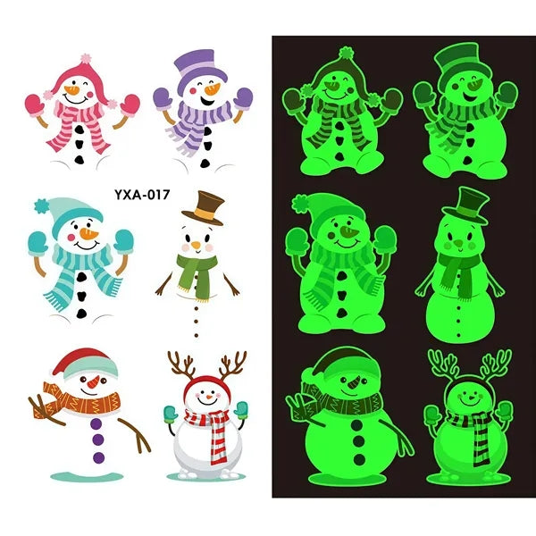 Luminous Temporary Tattoos Stickers