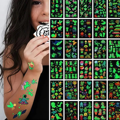 Luminous Temporary Tattoos Stickers