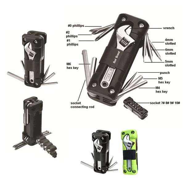 Bicycle Multi Function Tools Kit Set 16 In 1
