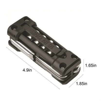 Bicycle Multi Function Tools Kit Set 16 In 1