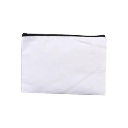 Multi-Purpose Cotton Zippered Solid Color Canvas Bag