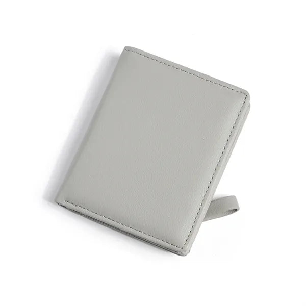 Bifold Leather Ladies Short Wallet
