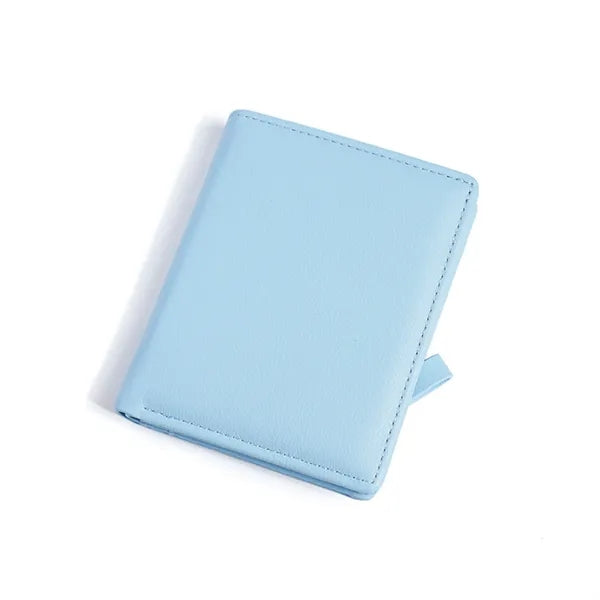 Bifold Leather Ladies Short Wallet