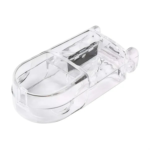 Transparent Pill Case With Cutter