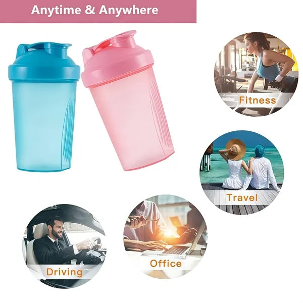 13.5 Oz Shaker Bottles With Mixer