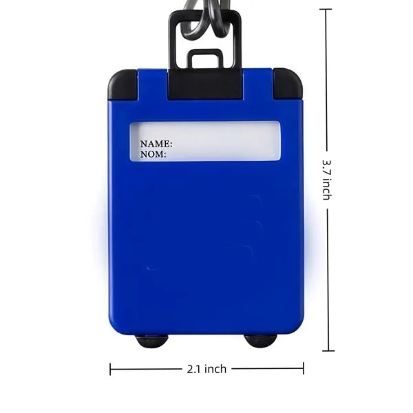 Suitcase Shaped Luggage Tag