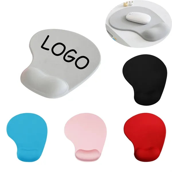 Ergonomic Mouse Pad With Gel Wrist Rest