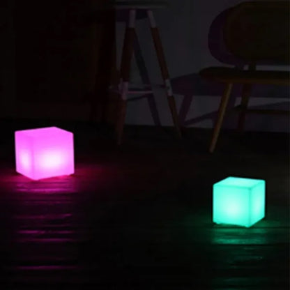 LED Color Changing Cube Light with Remote