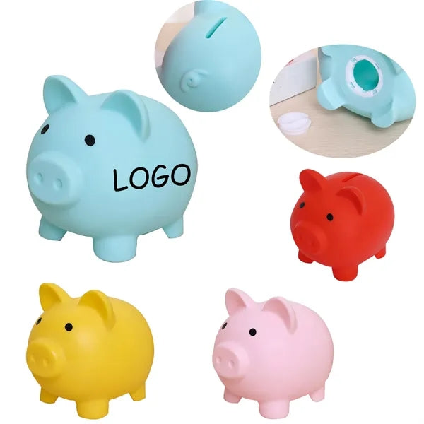 Piggy Anti-Fall Savings Bank For Kids