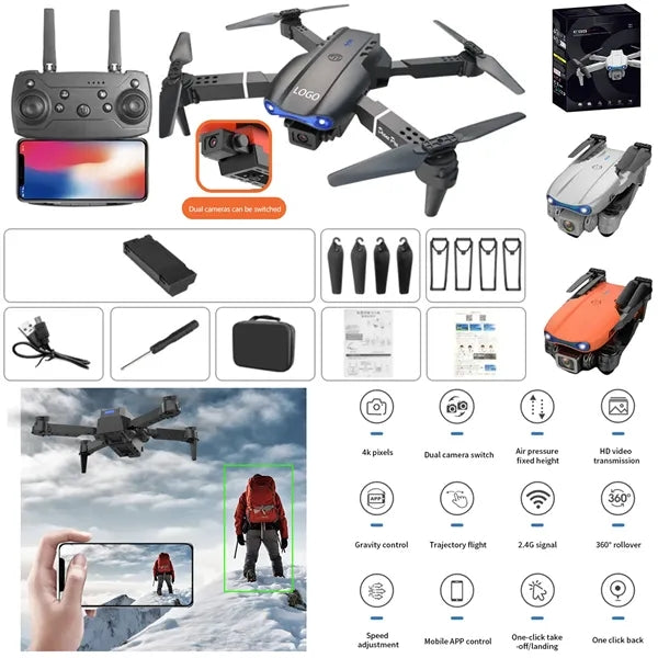 4K Photography Mini Drones With Dual Camera
