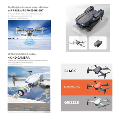 4K Photography Mini Drones With Dual Camera