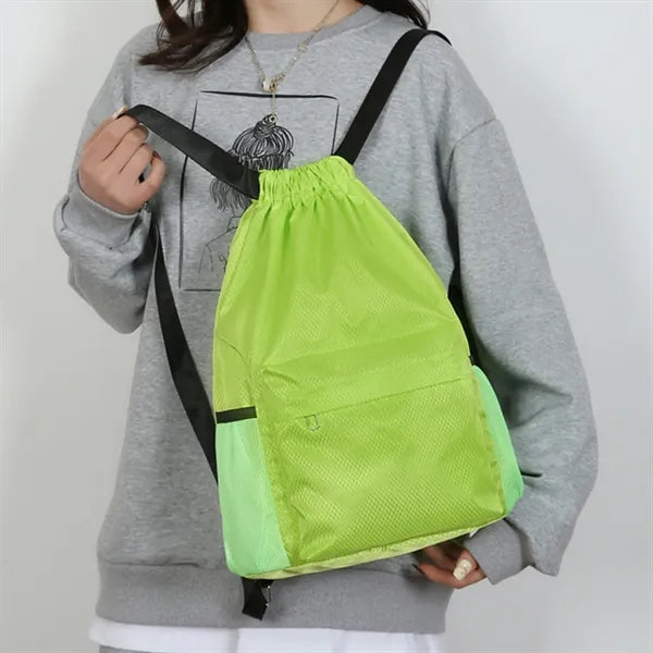 Waterproof Sport Drawstring Gym Bag