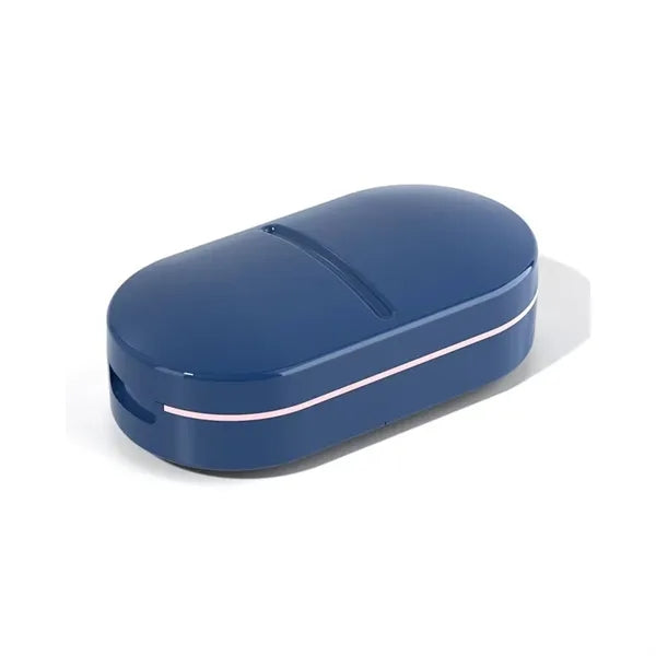 Portable Pill Box With Cutting Function
