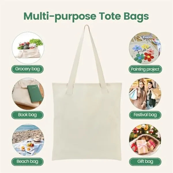 Canvas Tote Shopping Bag