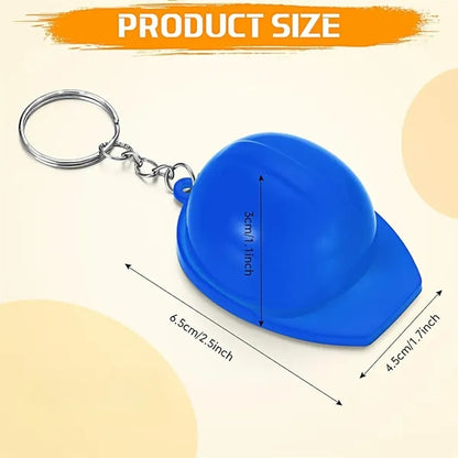 Custom Mini Hard Hat Bottle Opener Keychain