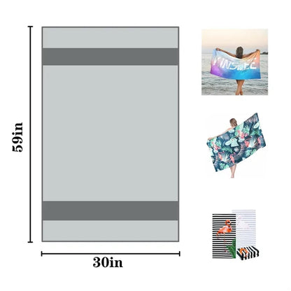 Quick-Drying Absorbent Beach Towel