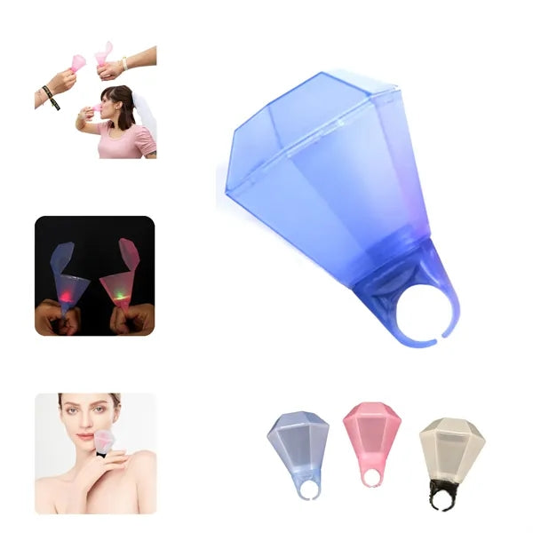 LED Light Up Ring Plastic Cup