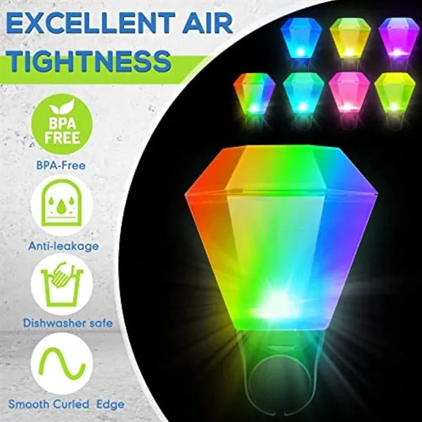 LED Light Up Ring Plastic Cup