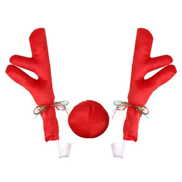 Car Reindeer Antlers Christmas Decoration Sets