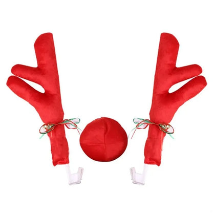 Car Reindeer Antlers Christmas Decoration Sets