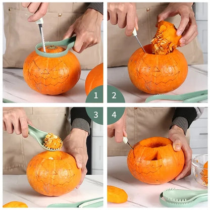 3-In-1 Pumpkin Carving Tool Available For Halloween