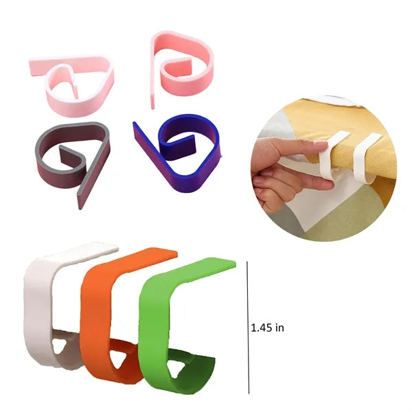 Multi-Functional Non-Slip Fixed Plastic Tablecloth Clips