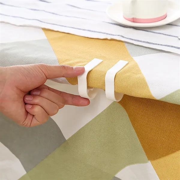 Multi-Functional Non-Slip Fixed Plastic Tablecloth Clips