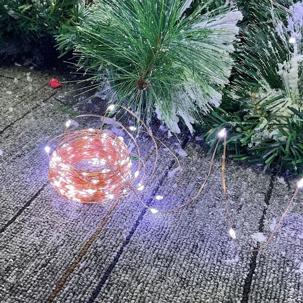 40Ft 100 Led Usb Waterproof Copper String Lights
