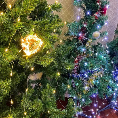 40Ft 100 Led Usb Waterproof Copper String Lights