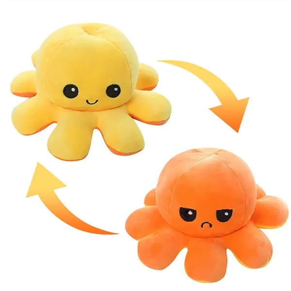 Flip Octopus Stuffed Toy (Full Color Printing)