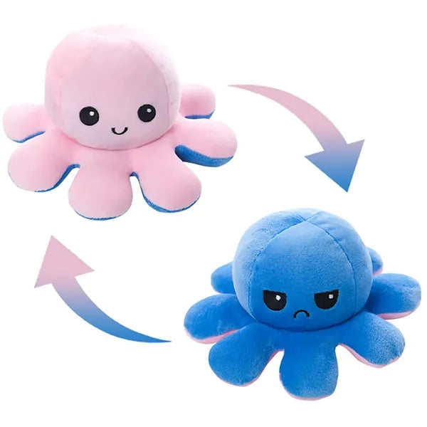 Flip Octopus Stuffed Toy (Full Color Printing)