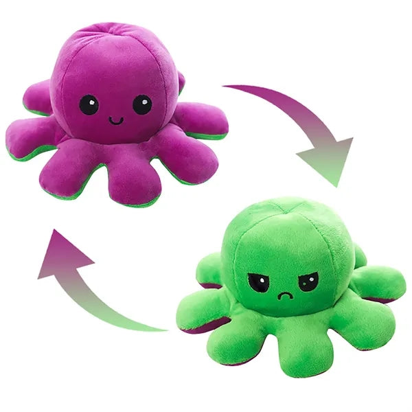 Flip Octopus Stuffed Toy (Full Color Printing)