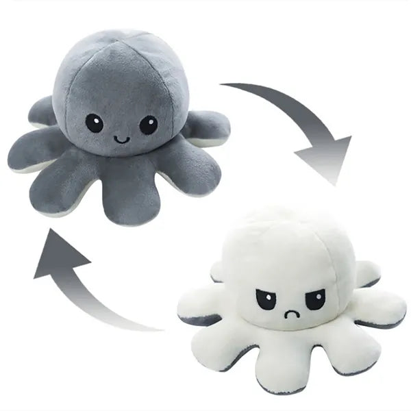 Flip Octopus Stuffed Toy (Full Color Printing)