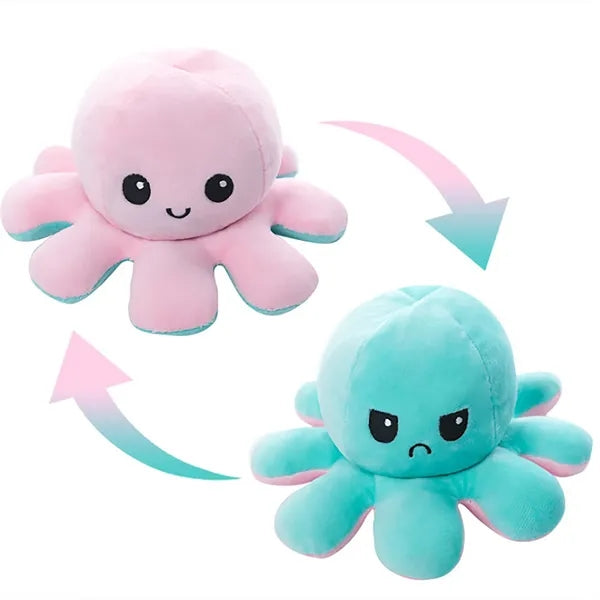 Flip Octopus Stuffed Toy (Full Color Printing)