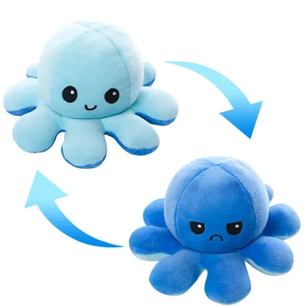 Flip Octopus Stuffed Toy (Full Color Printing)