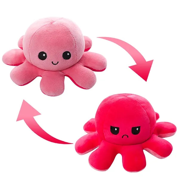 Flip Octopus Stuffed Toy (Full Color Printing)