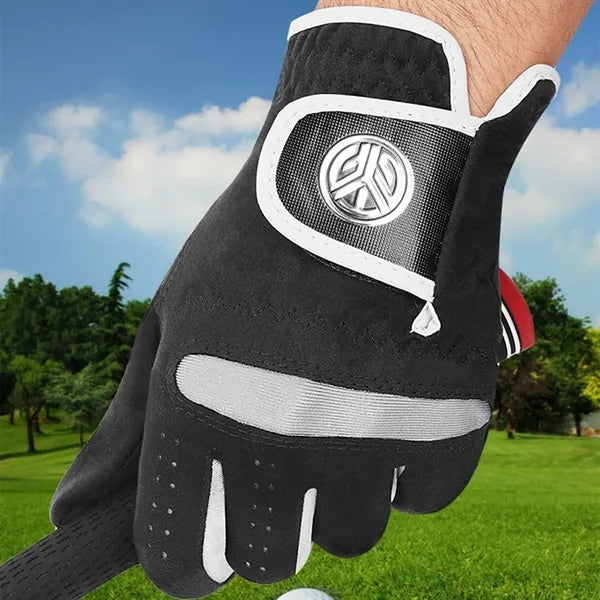 Golf Leather Adjustable Gloves