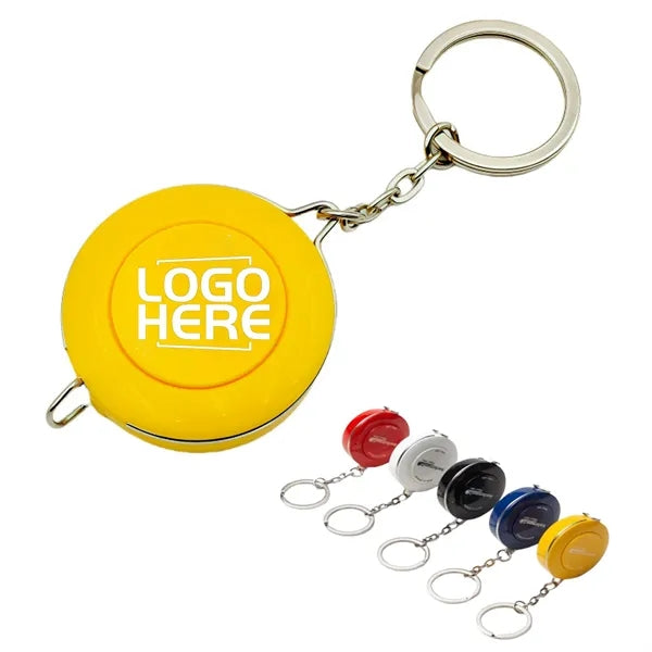 Mini Retractable Keychain Tape Measure