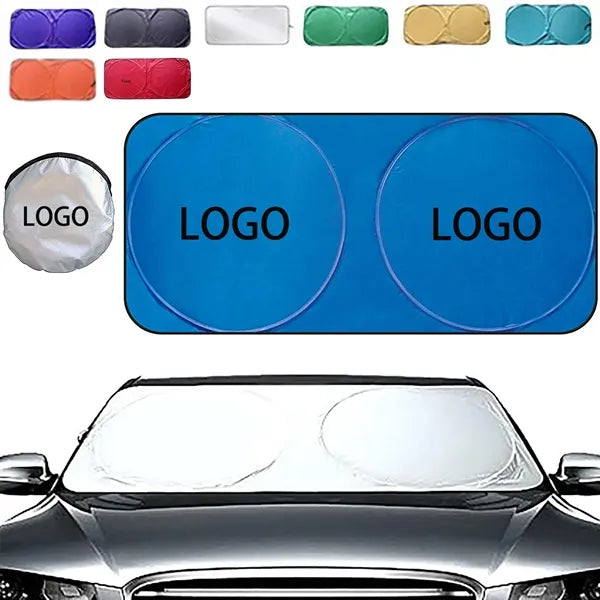 Car Windshield Sun Shade (3 Logo Prints)