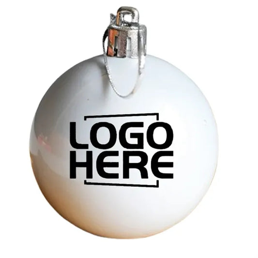 Custom Logo and color Christmas Ball Ornament