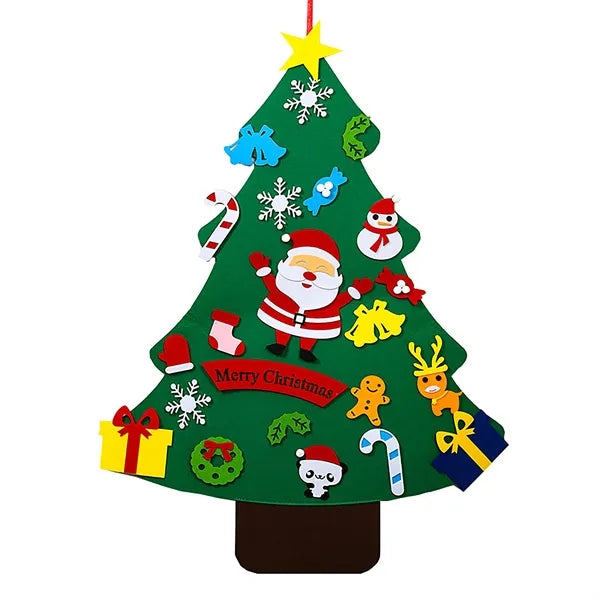 DIY Felt Christmas Tree Set