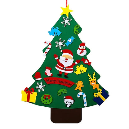 DIY Felt Christmas Tree Set