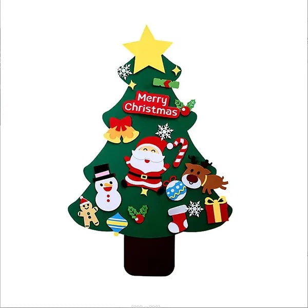 DIY Felt Christmas Tree Set