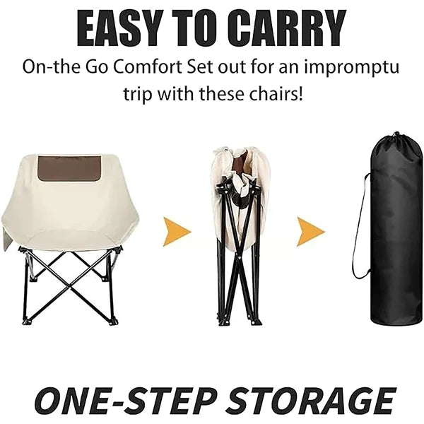 Portable Folding Moon Chairs
