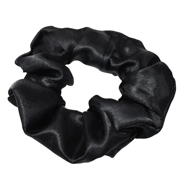 Solid Color Satin Scrunchie