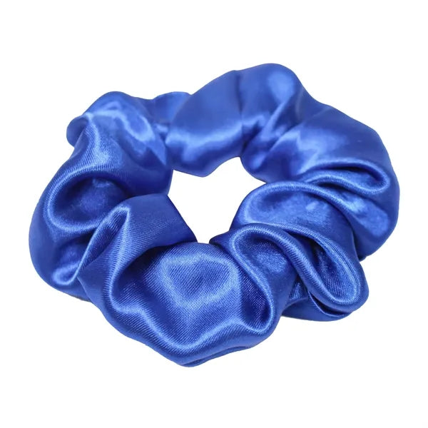 Solid Color Satin Scrunchie