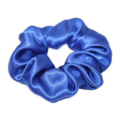 Solid Color Satin Scrunchie