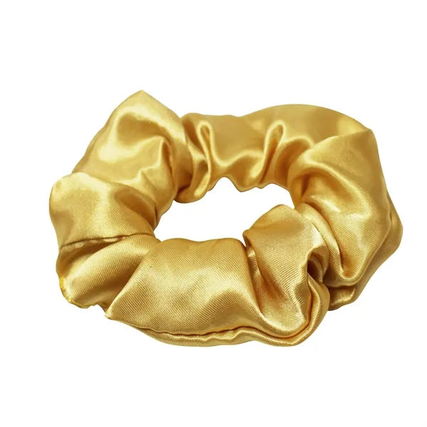 Solid Color Satin Scrunchie