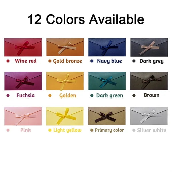 Gift Card Envelope With Ribbon
